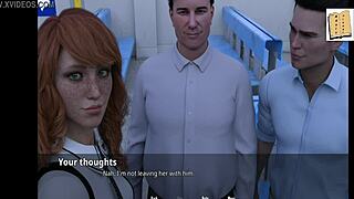 Wvm 45 stands tall defending Stacey in steamy 3D erotic clash