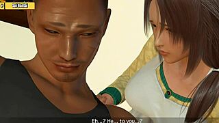 i'm watchin this hentai revenge story in 3d, episode three with the gangsters