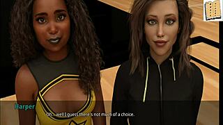 Wvm 45 stands tall defending Stacey in steamy 3D erotic clash