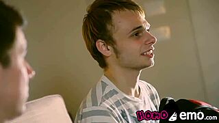 two young emo twinks explore hardcore gay sex