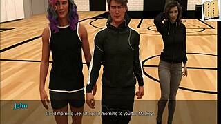 Wvm 45 stands tall defending Stacey in steamy 3D erotic clash