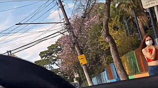 i pulled my dick out at the bus stop and risked masturbatin in public