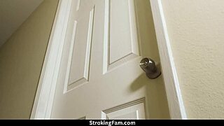 Caught Chloe Temple and Ricky Spanish with Stepbrother's Big Cock