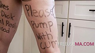 a degradable freeuse-able milf leya falco with blonde tits in bikini