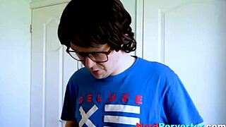 Lady's deepthroat orgasm