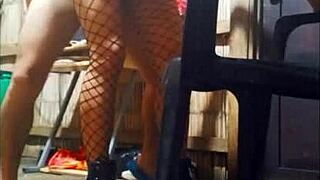 My wife is a dom and she LOVES getting dominated in sex, with a well endowed man, showing off her assets