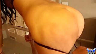 mila blaze teases miles long before swallowing his cum in pov action.