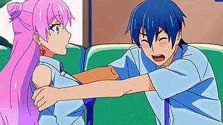 omg, nerd forced to marry the popular school girl in anime! 😱