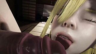 hey, check mikasa futa and annie leonhart in wild lesbian 3some action!