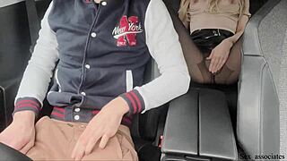 Lost British chav picked up and screwed hard in public car! Wow!