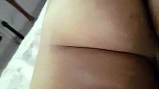 Latina wife fingers her big wet ass and pussy