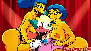 yo, check this hot milf from simptoons, wanna see her wild simpsons hentai side?