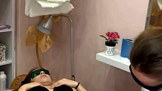 Ritafox Visits for Laser Depilation, Check Her Stunning Ass in Close-Up Webcam View