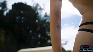 Gorgeous petite 18+ playboy babe ivy rose shows off her amazing ass and body!