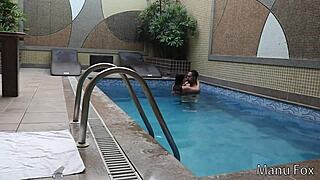 Manu Fox Gives Ass and Pussy to Director Rubens Badaró Before Recording Without Condom