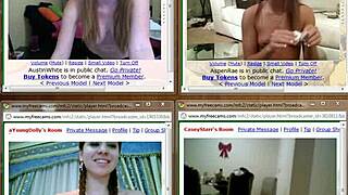 this girl on webcam is masturbating so casually.