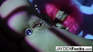 Jayden Jaymes Masturbates Her Big Tits And Pussy Nude