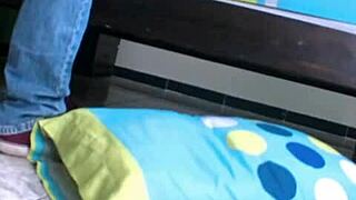 Busty Petite 18+ Girlfriend With Natural Tits Gets Fingered To Orgasm, Wetting Her Tight Pussy