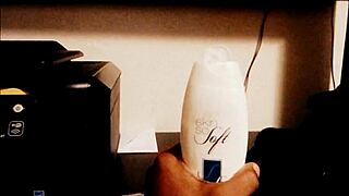 blonde says, caught watching porn with big cock