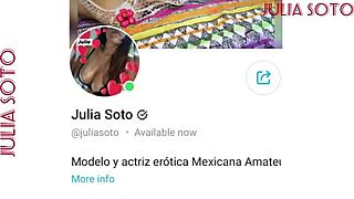 greetings from sexy friend julia soto, follow on social media and enjoy the content