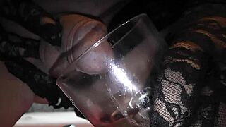 Femdom wife dominates and fucks naughty t-girls with blowjobs.