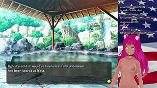 vtuber lewdneko plays girlfriend president game part 4.