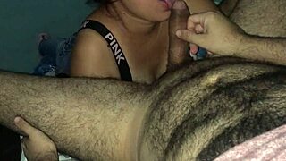 Why is this morocha so submissive with blowjobs?