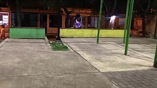 Last night, a dwarf convinced me to suck his dick in the field, and we fucked hard.