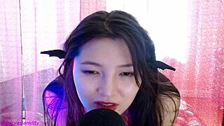Ever tried roleplay with a sexy Asian devil girl whispering sweet nothings in ASMR?