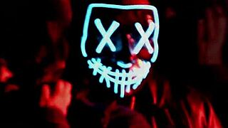 george vondoom and babble demon in violent cosplay music video