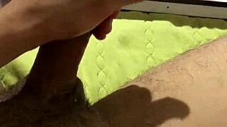 soloboy enjoys a pleasurable solo masturbation session