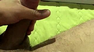 soloboy enjoys a pleasurable solo masturbation session