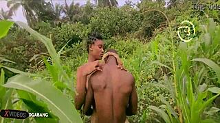 Amaka, Village Slut, Gives Okoro Quick Farm Blowjob