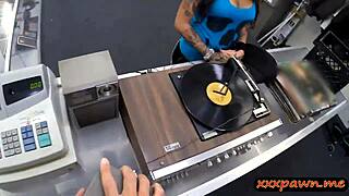 Big Tits Babe Pawns Her Hole and Gets Banged at Pawnshop!