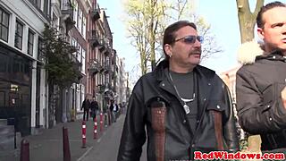 european escort rides cock in holland