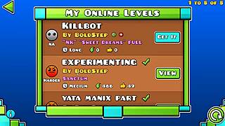 Old extreme monster demon in geometry dash by lithfusion