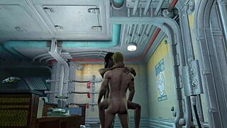 futa getting fucked in fallout 4 game scene