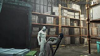 futa getting fucked in fallout 4 game scene