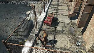 futa getting fucked in fallout 4 game scene