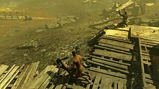 futa getting fucked in fallout 4 game scene