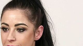 Spicy Sex Kitten Swallows Every Drop of Cum on Her Face.