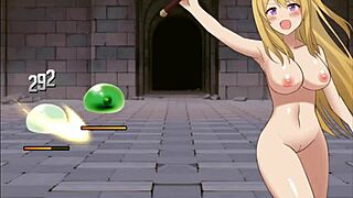 Sheila Creampied by Slime in Hentai Tower