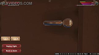 Who will win, ethan or shirley in this naked fighter 3d?