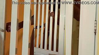 teen twink gives ass to naughty neighbor at the gate