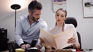 horny couple enjoys hardcore safe sex, teen lola fae loves it