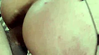 Online amateur Chilean couple shows their intimate moment in bedroom