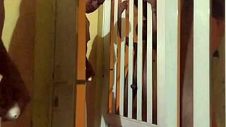 teen twink gives ass to naughty neighbor at the gate