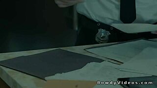 hey man, you gotta see this cop getting rimmed and anal pounded by a suspect