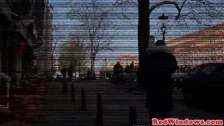 european escort rides cock in holland