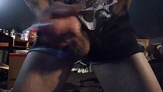 Feeling Intense Pleasure As Shemale Whitecockolate Masturbates And Fingers Under Male Domination